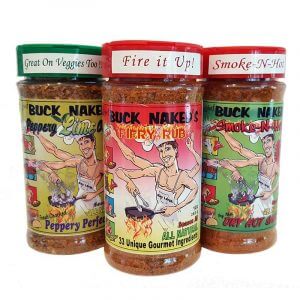 Buck Naked's Hot Threesome Gift Set